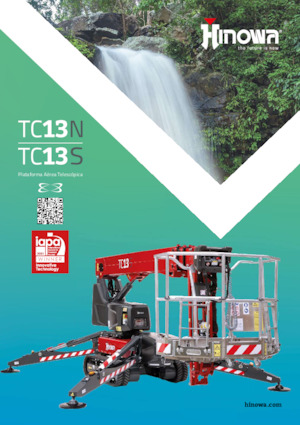 Plataformas articuladas de orugas Hinowa TeleCrawler 13S