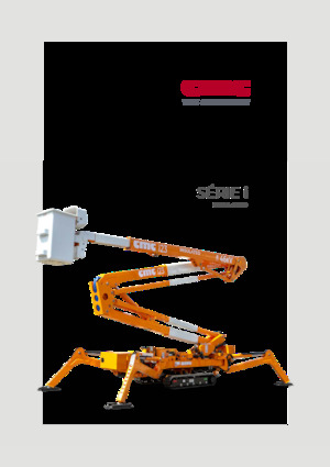 Plataformas articuladas de orugas CMC i23