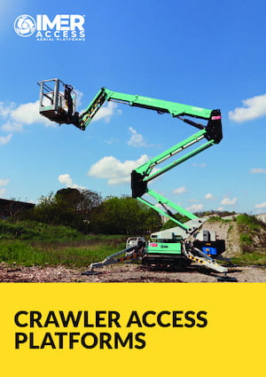 Plataformas articuladas de orugas Imer IM R 15 DA