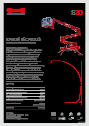 Plataformas articuladas de orugas CMC S20