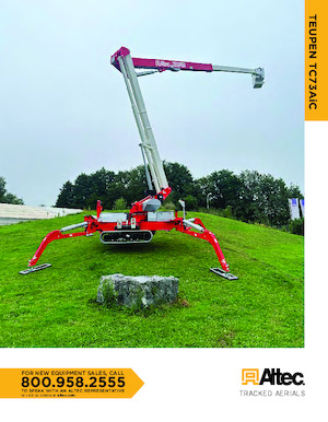 Plataformas articuladas de orugas TEUPEN TC73AiC