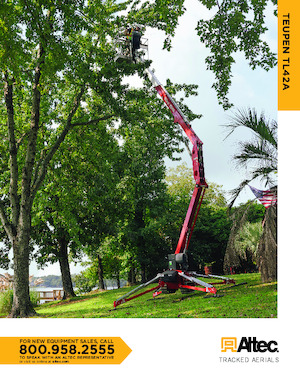 Plataformas articuladas de orugas TEUPEN TL42A