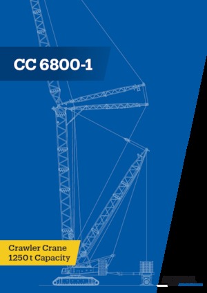 Grúas sobre orugas - Pluma de celosía Demag CC 6800-1