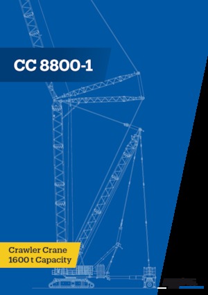 Grúas sobre orugas - Pluma de celosía Demag CC 8800-1