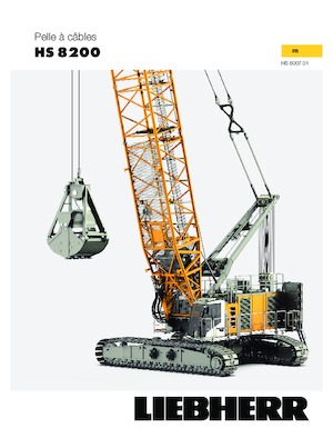 Grúas sobre orugas - Pluma de celosía Liebherr HS 8200