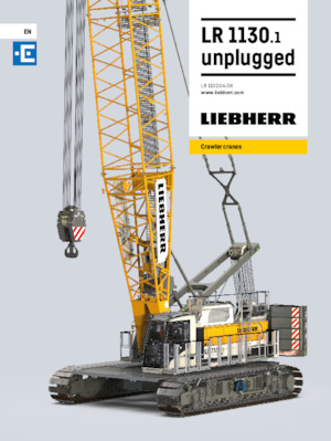 Grúas sobre orugas - Pluma de celosía Liebherr LR 1130.1 Unplugged 