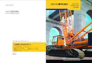 Grúas sobre orugas - Pluma de celosía XCMG XGC130