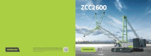 Grúas sobre orugas - Pluma de celosía Zoomlion ZCC2600