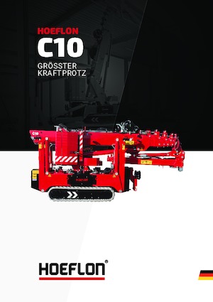 Grúas sobre orugas - Pluma telescópica Hoeflon Hoeflon C10