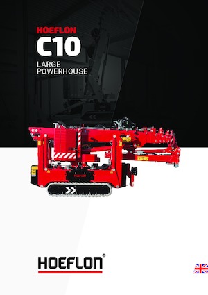 Grúas sobre orugas - Pluma telescópica Hoeflon Hoeflon C10