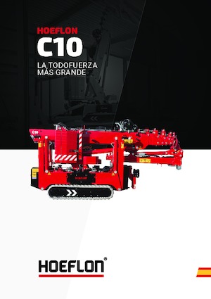 Grúas sobre orugas - Pluma telescópica Hoeflon Hoeflon C10