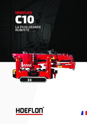 Grúas sobre orugas - Pluma telescópica Hoeflon Hoeflon C10