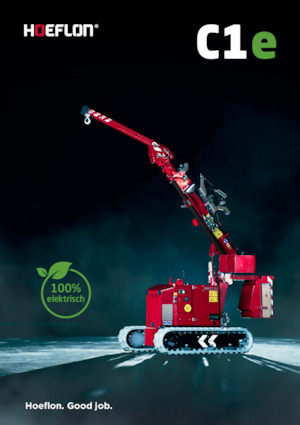 Grúas sobre orugas - Pluma telescópica Hoeflon Hoeflon C1e