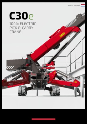 Grúas sobre orugas - Pluma telescópica Hoeflon Hoeflon C30e