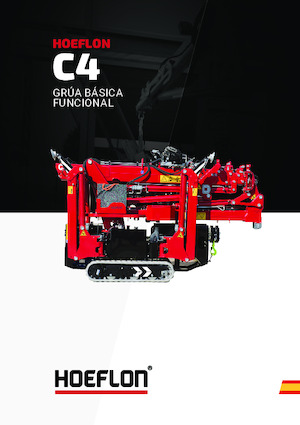 Grúas sobre orugas - Pluma telescópica Hoeflon Hoeflon C4e