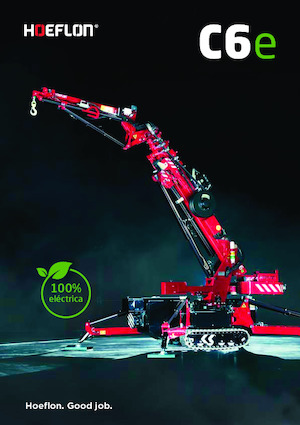 Grúas sobre orugas - Pluma telescópica Hoeflon Hoeflon C6e