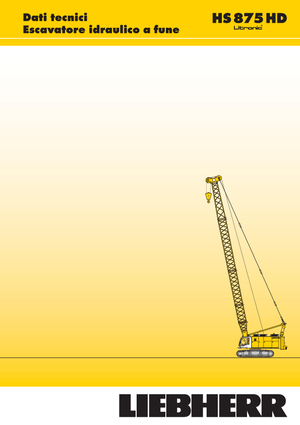 Grúas sobre orugas - Pluma de celosía Liebherr HS 875 HD Litr.