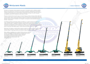 Grúas sobre orugas - Pluma telescópica Maeda MC 405 CRME