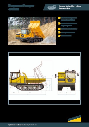 Dúmperes de orugas Bergmann 4010HK