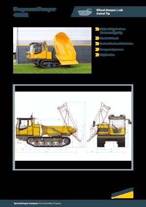 Dúmperes de orugas Bergmann 4010R