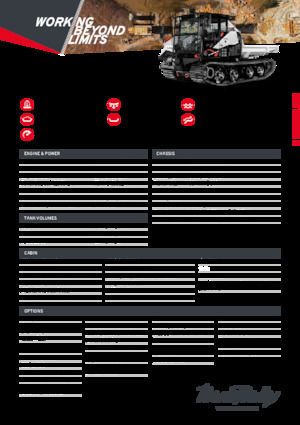 Dúmperes de orugas PowerBully 9D