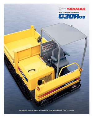 Dúmperes de orugas Yanmar C 30 R 2 B