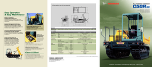 Dúmperes de orugas Yanmar C 50 R 3