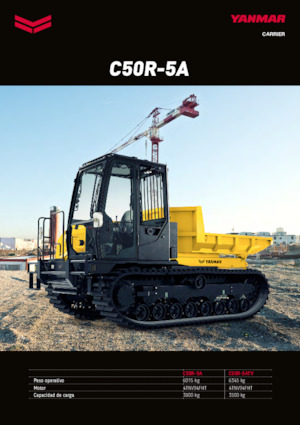 Dúmperes de orugas Yanmar C50R-5A 