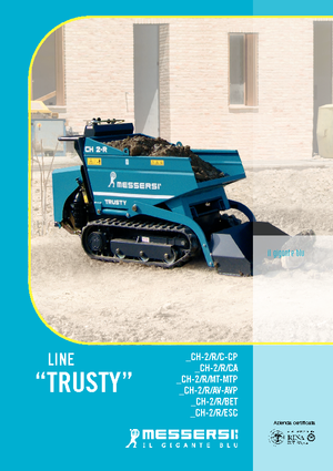 Dúmperes de orugas Messersi CH 2 R 16 D