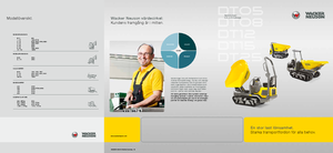 Dúmperes de orugas Wacker Neuson DT08