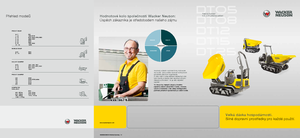 Dúmperes de orugas Wacker Neuson DT08