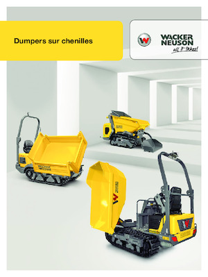 Dúmperes de orugas Wacker Neuson DT10