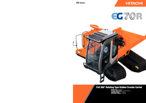 Dúmperes de orugas Hitachi EG 70 R 3