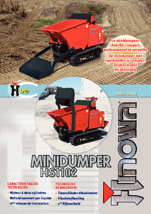 Dúmperes de orugas Hinowa HS1102