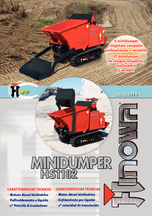 Dúmperes de orugas Hinowa HS1102