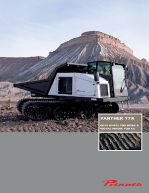 Dúmperes de orugas Prinoth Panther T7R