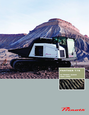 Dúmperes de orugas Prinoth Panther T7R