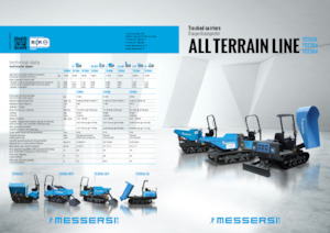 Dúmperes de orugas Messersi TC230-d