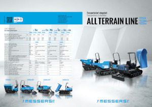 Dúmperes de orugas Messersi TC230-d