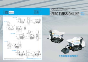 Dúmperes de orugas Messersi TC120-e