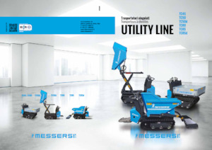 Dúmperes de orugas Messersi TC80