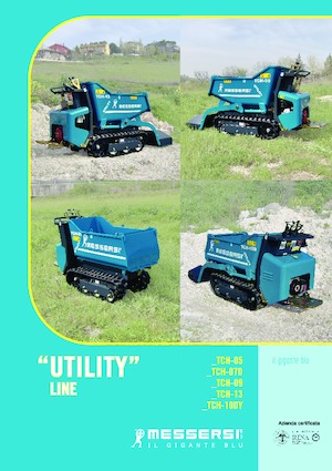 Dúmperes de orugas Messersi TCH 05