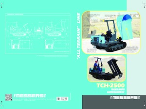 Dúmperes de orugas Messersi TCH 2500