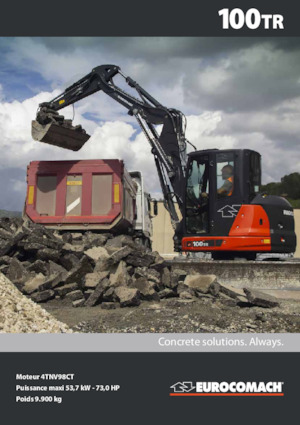 Excavadoras de orugas Eurocomach 100 TR