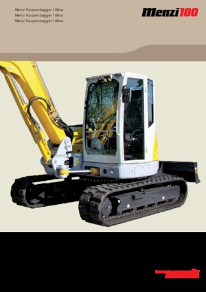 Excavadoras de orugas Menzi 100na