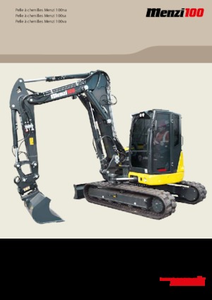 Excavadoras de orugas Menzi 100na