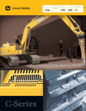 Excavadoras de orugas John Deere Construction 120C