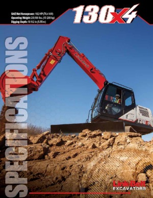 Excavadoras de orugas Link-Belt 130 X4