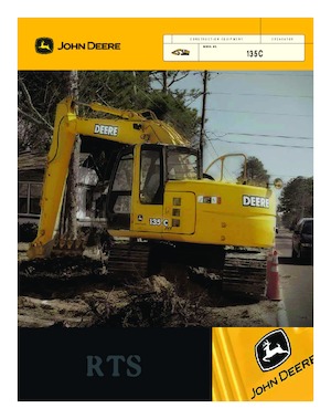 Excavadoras de orugas John Deere Construction 135C