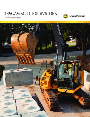 Excavadoras de orugas John Deere Construction 135G